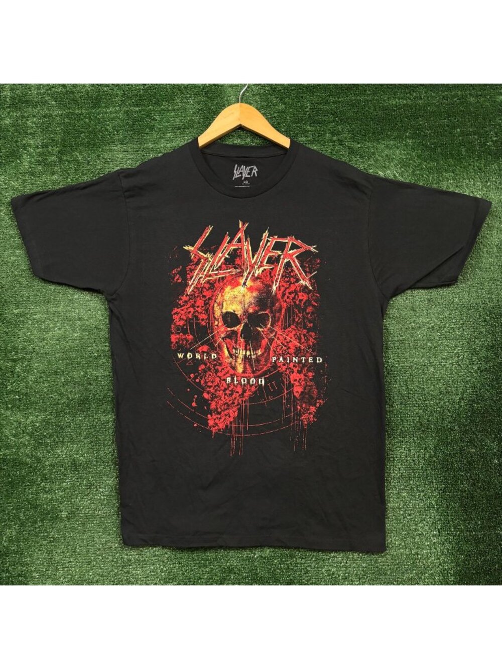 Slayer World Painted in Blood T-Shirt Size Large